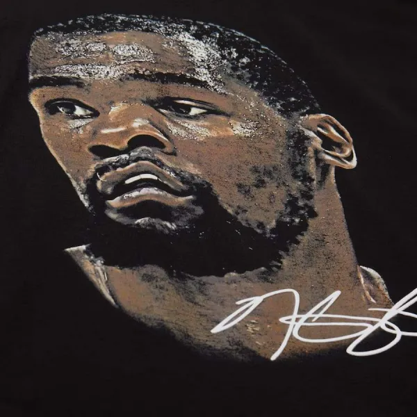 Camiseta manga corta Kevin Durant NBA real big face detalle