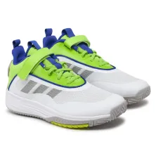 Zapatillas baloncesto junior Adidas Ownthegame 3 Blancas, frontal