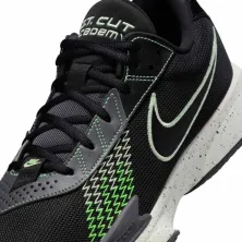 Zapatillas baloncesto Nike Air Zoom GT Cut Academy negras detalle mesh