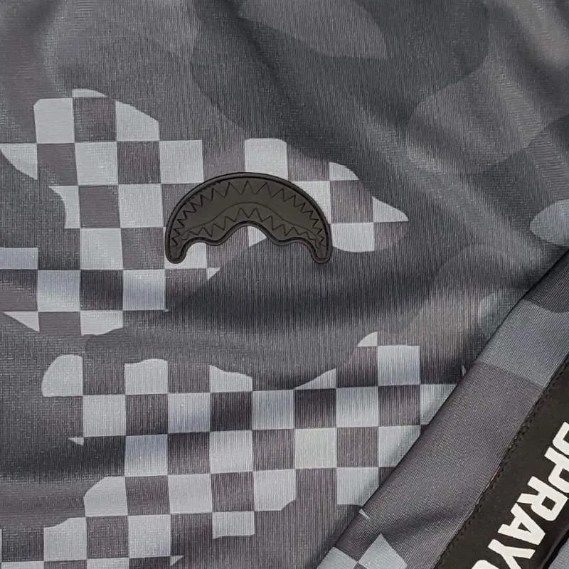 Sudadera Spraygound Grey Camo Crew detalle