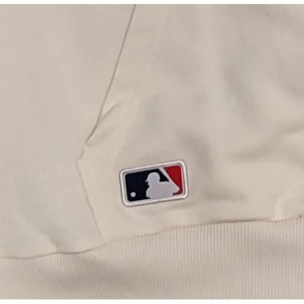 Sudadera New York Yankees MLB logo rosa detalle