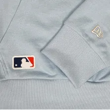 Sudadera Yankees New Era azul logo manga