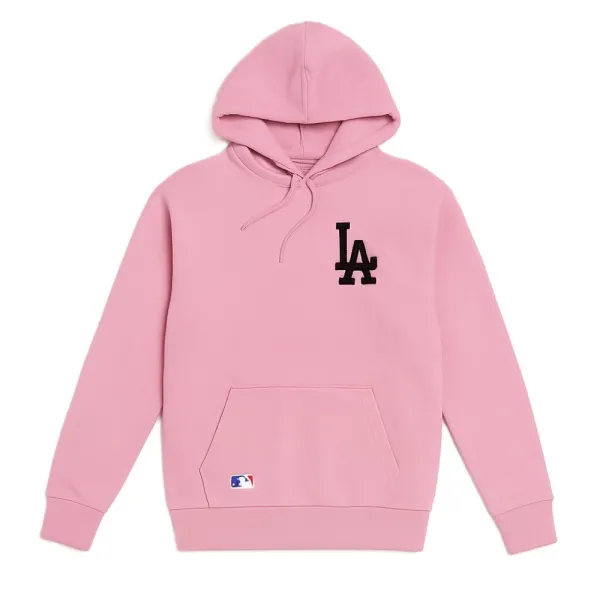 Sudadera rosa LA Dodgers New Era
