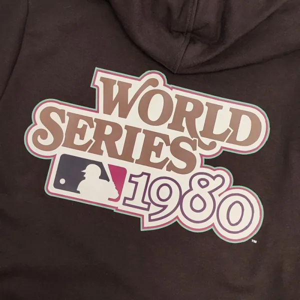 Sudadera Philadelphia Phillies MLB World Series Patch