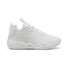 Zapatillas Puma MB 04 Low Junior blanca