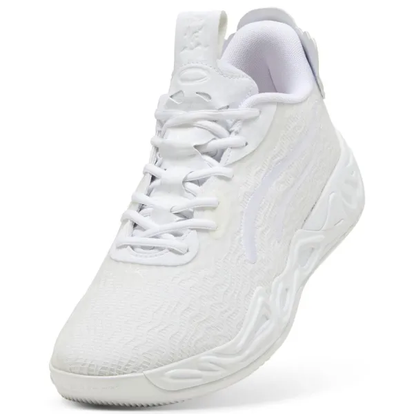 Zapatillas Puma MB 04 Low Ice White blancas principal detalle 2