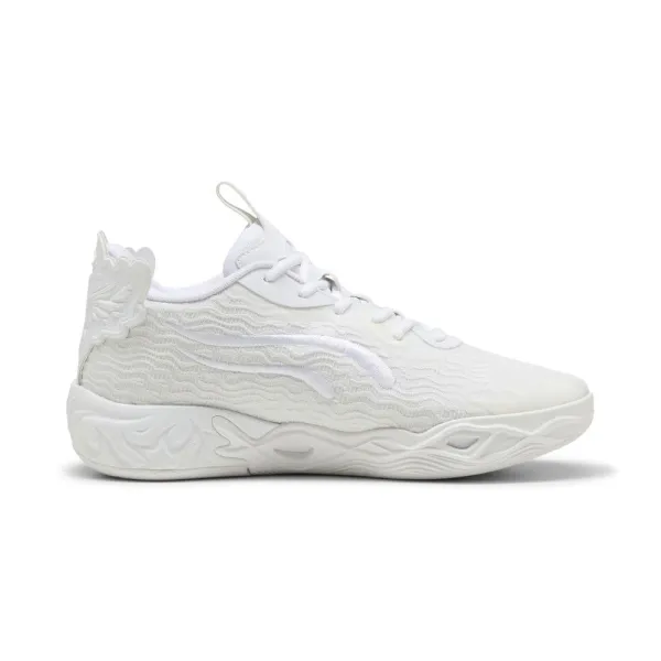 Zapatillas Puma MB 04 Low Ice White blancas interior
