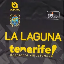 Camiseta calentamiento replica Marcelinho Huertas CBC La Laguna Tenerife ACB 2025 Negra, frente