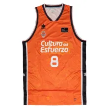 Camiseta baloncesto Jean Montero Valencia Basket Luanvi 2025 Fonteta