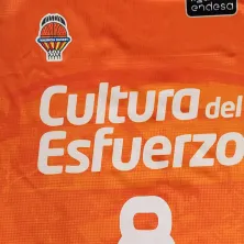 Camiseta baloncesto Jean Montero Valencia Basket Luanvi 2025 Fonteta detalle