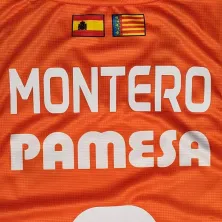 Camiseta baloncesto Jean Montero Valencia Basket Luanvi 2025 Fonteta detalle trasero