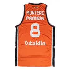 Camiseta baloncesto Jean Montero Valencia Basket Luanvi 2025 Fonteta trasera