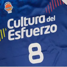 Camiseta Jean Montero Valencia Basket Luanvi 2025 Senyera