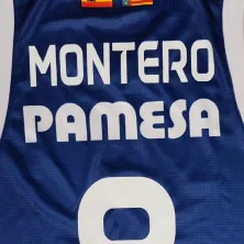 Camiseta Jean Montero Valencia Basket Luanvi 2025 Senyera