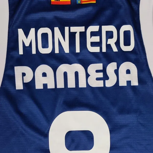Camiseta Jean Montero Valencia Basket Luanvi 2025 Senyera