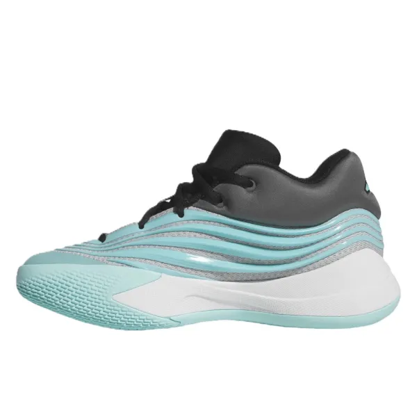 Zapatillas Dame X de Adidas en azul tallaje Junior lateral