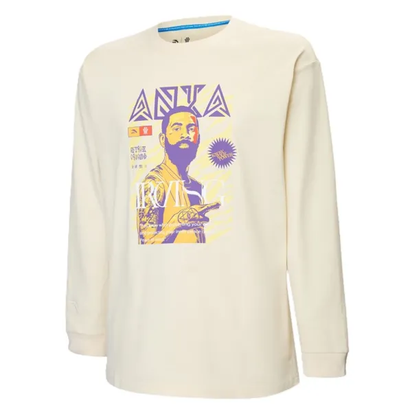 Camiseta manga larga Anta Kai Irving Power frontal