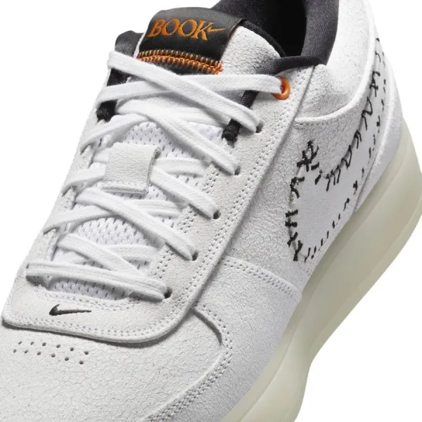 Zapatillas Nike Book 1 Blancas detalle 1
