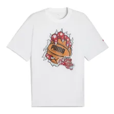 Puma Hoopaverse tee 3 blanca principal