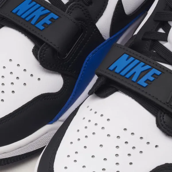 Zapatillas Air Jordan Legacy 312 en blanco y azul royal detalle