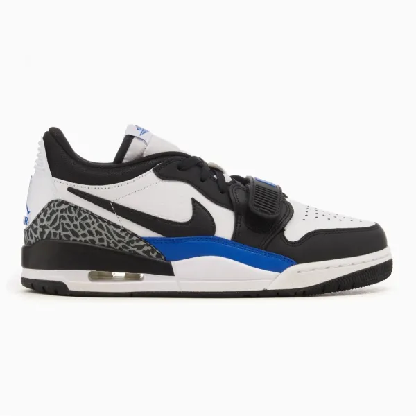 Zapatillas Air Jordan Legacy 312 en blanco y azul royal