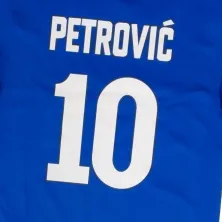 Camiseta Petrovic Cibona de manga corta detalle espalda