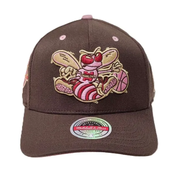Gorra Charlotte Hornets NBA Brown Sugar frontal