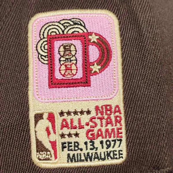 Gorra Milwaukee Bucks NBA Brown Sugar parche