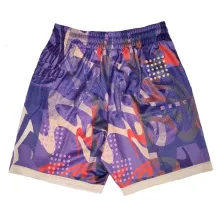 Short de baloncesto Anta Kai violeta, vista trasera