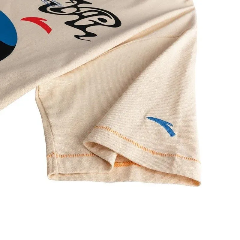 Camiseta Anta KAI Know Your Power Beige