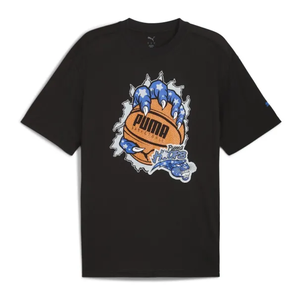 Puma Hoopaverse tee 3 negra principal
