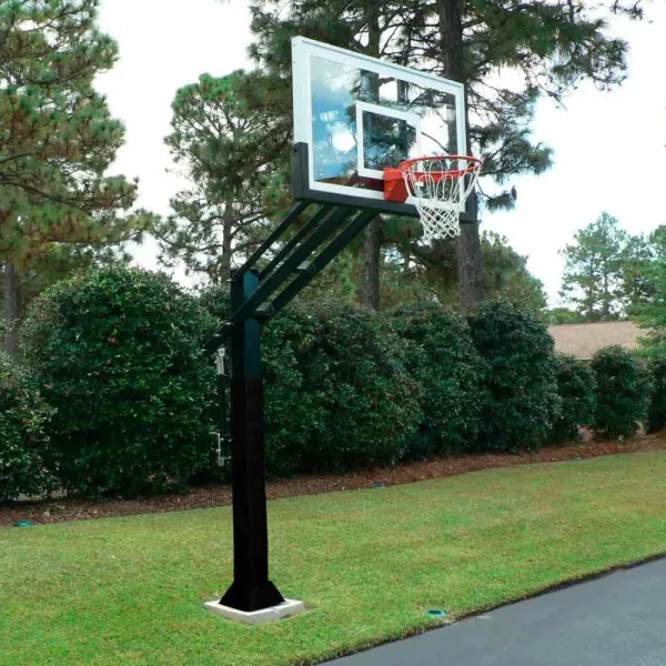 Canasta de Baloncesto Moxen Mamba 54 instalada
