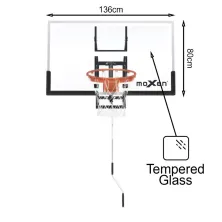 Tablero baloncesto ajustable Moxen Orlando medidas