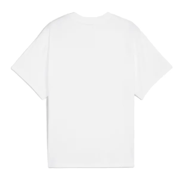 Camiseta de baloncesto Puma Hooptopian Health blanca espalda