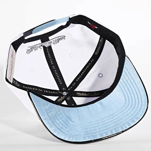 Gorra Chicago Bulls NBA Day 11 Concord blanca y negra visera