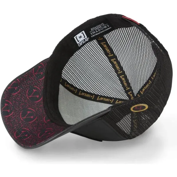 Gorra Capslab Yasuke Assasin´s Creed interior rejilla