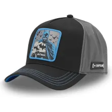 Gorra curva Capslab Batman negra