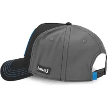 Gorra curva Capslab Batman negra detalle