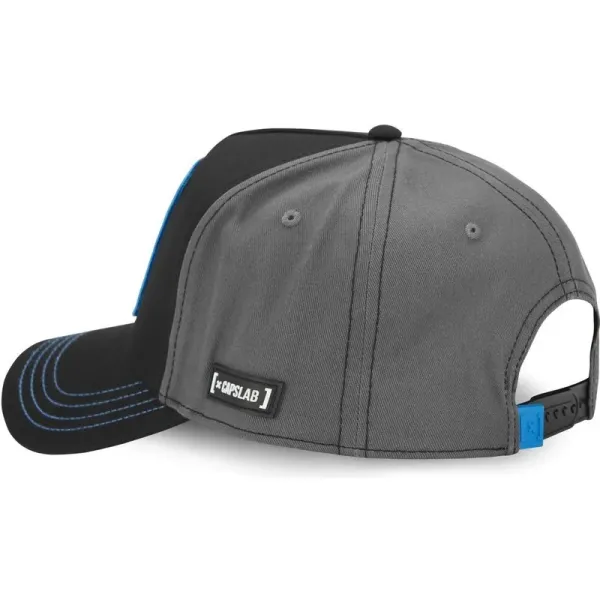 Gorra curva Capslab Batman negra detalle