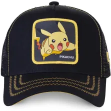 Gorra curva Capslab Pokemon Pikachu parche frontal
