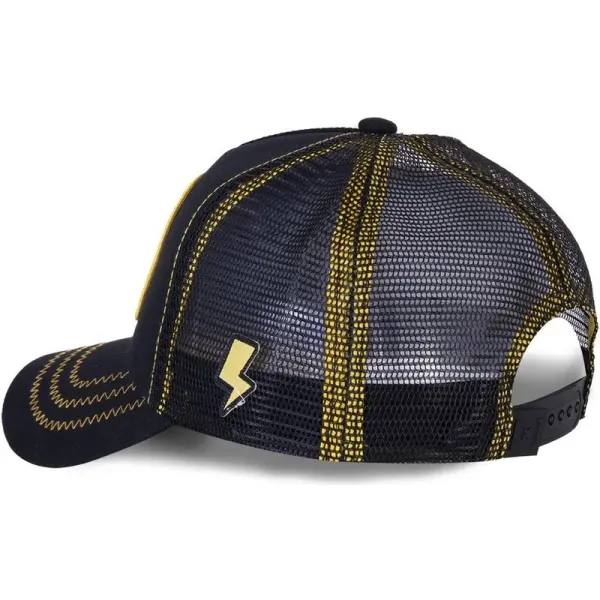 Gorra curva Capslab Pokemon Pikachu rejilla