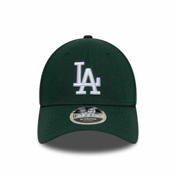 Gorra LA New Era verde frontal
