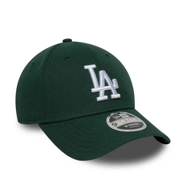 Gorra LA New Era verde lateral