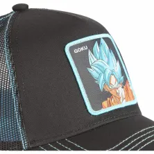 Gorra Capslab Goku Super Saiyan blue de Capslab detalle