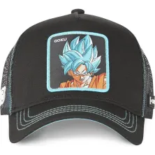 Gorra Capslab Goku Super Saiyan blue de Capslab parche frontal