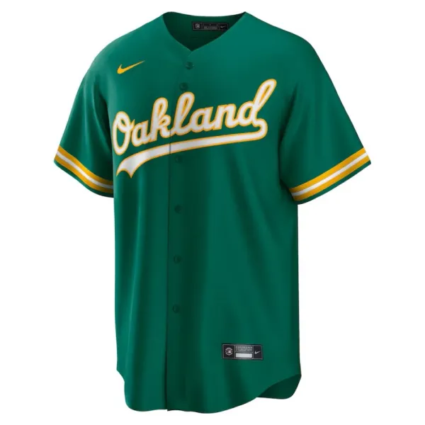 Beisbolera Oakland Athletics MLB Nike verde