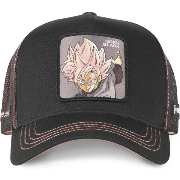 Gorra Capslab Goku Black frontal 2