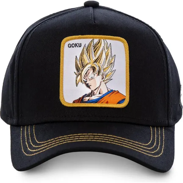 Gorra Capslab Goku Super Saiyan frontal