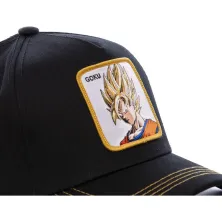 Gorra Capslab Goku Super Saiyan bordado