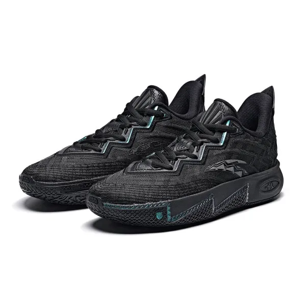 Zapatillas Anta Kai 2 Triple black lateral